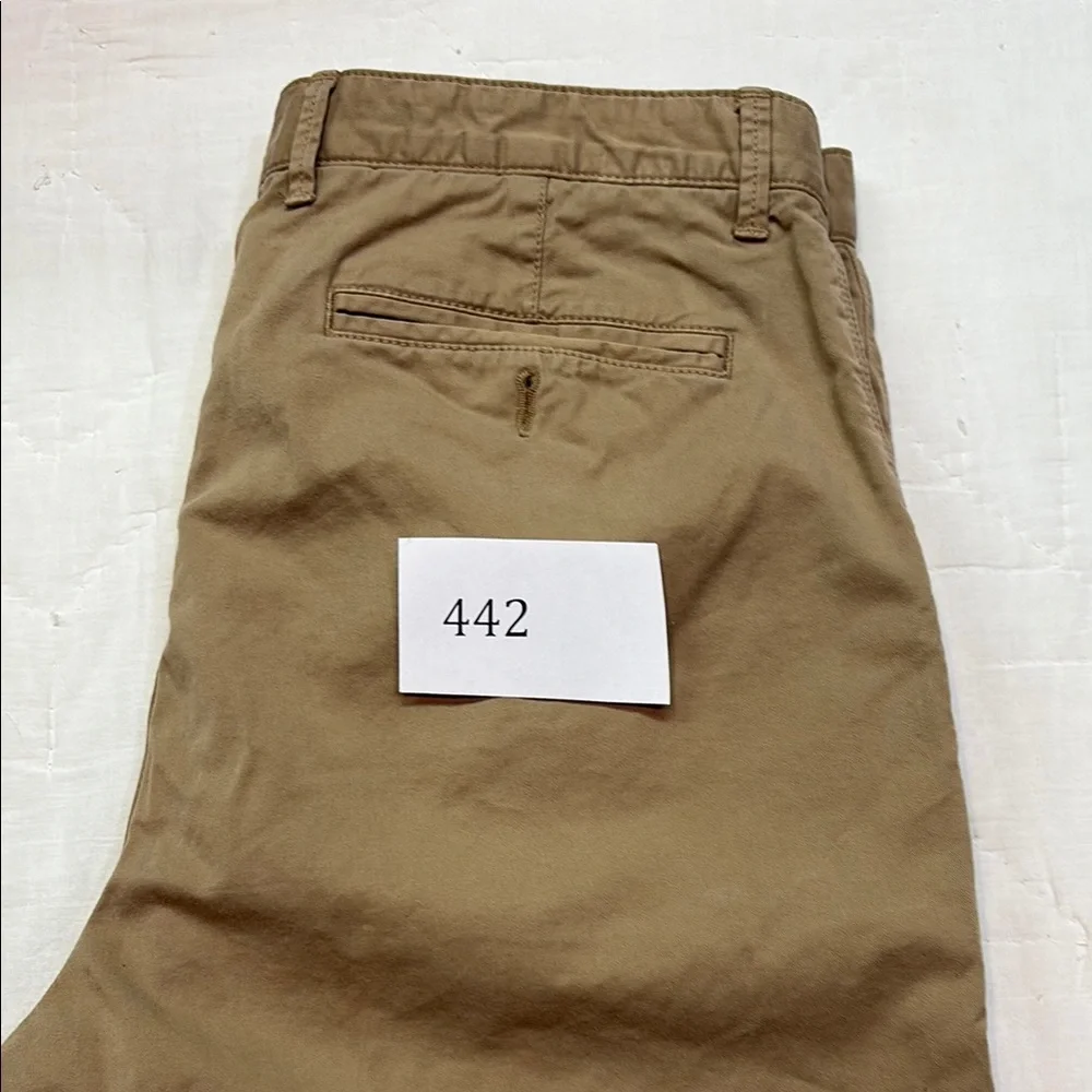 Michael Kors Men's Classic Fit‎ Chino Shorts Khaki Tan Stretch 8.5